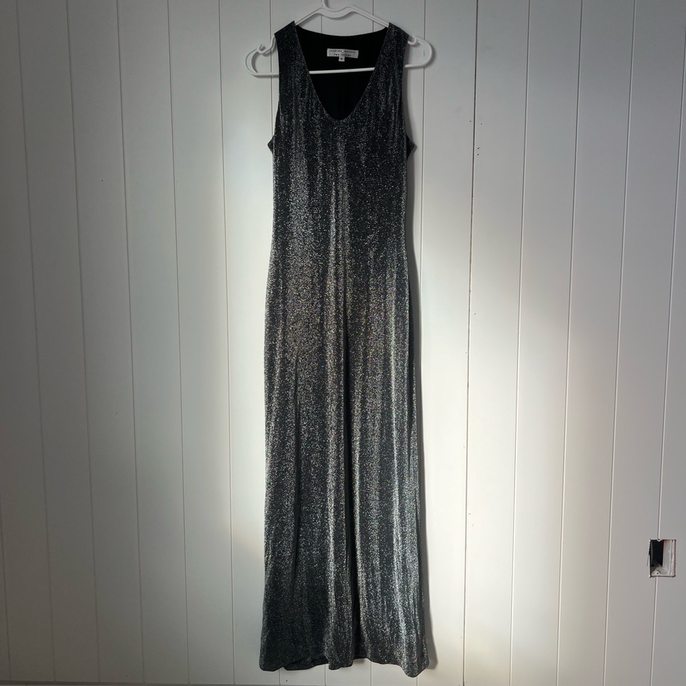 Glamorous Silver Maxi Dress